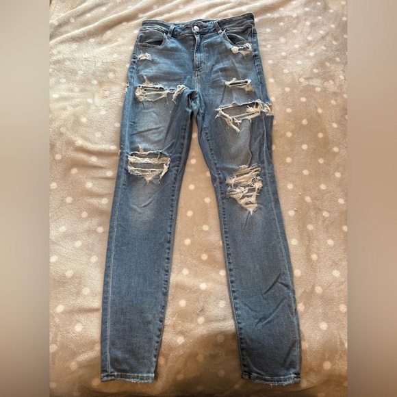 American Eagle Super Hi-Rise Jeggings - Picture 2 of 7